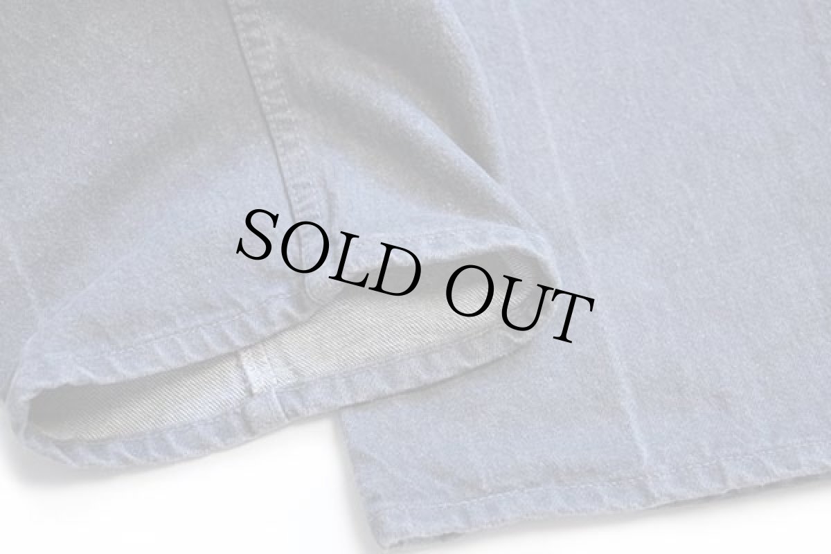 画像9: 80s USA製 Levi'sリーバイス 840 先染め グレー デニムパンツ w38 L30 (9)