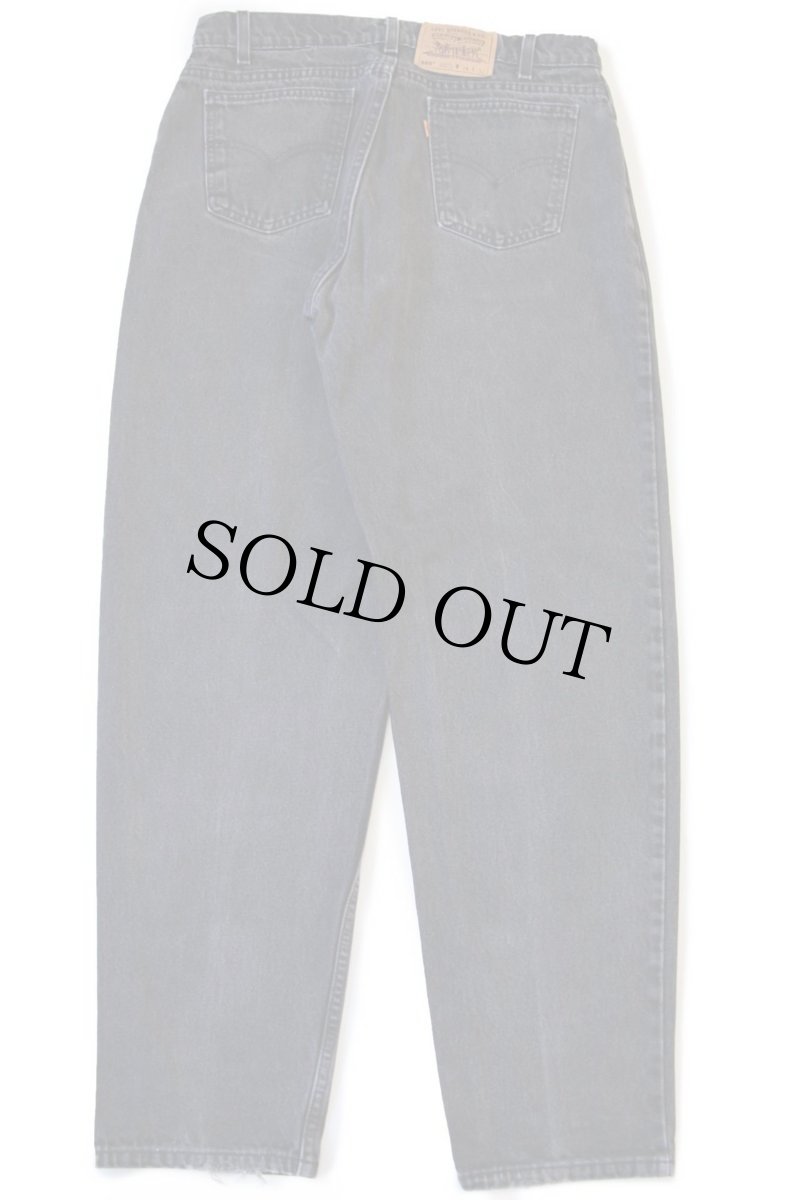 画像3: 90s USA製 Levi'sリーバイス 560 ブラック デニムパンツ w34 L32★18 (3)