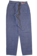 画像3: 90s USA製 Levi'sリーバイス 550 カラーデニムパンツ 後染め グレー 12 REG.M (3)