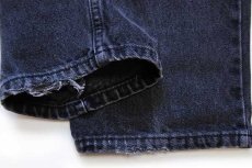 画像8: 90s USA製 Levi'sリーバイス 560 ブラック デニムパンツ w34 L32★18 (8)