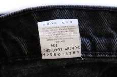 画像7: 90s USA製 Levi'sリーバイス 560 ブラック デニムパンツ w34 L32★18 (7)