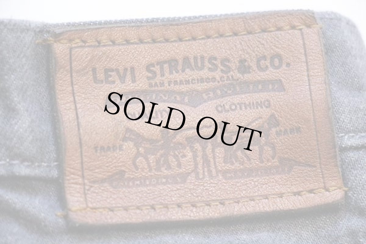 画像6: 80s USA製 Levi'sリーバイス 840 先染め グレー デニムパンツ w38 L30 (6)