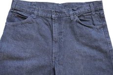 画像4: 80s USA製 Levi'sリーバイス 840 先染め グレー デニムパンツ w38 L30 (4)