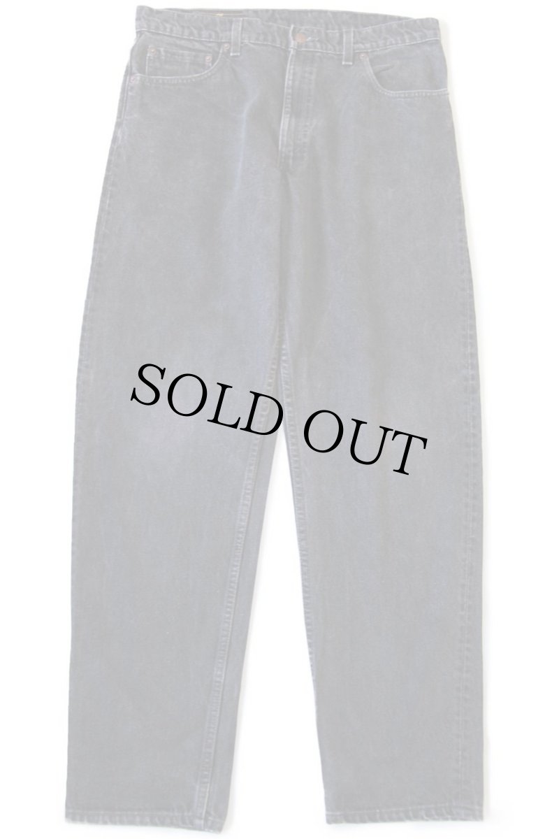 画像2: 90s USA製 Levi'sリーバイス 550 ブラック デニムパンツ w36 L32★80 (2)