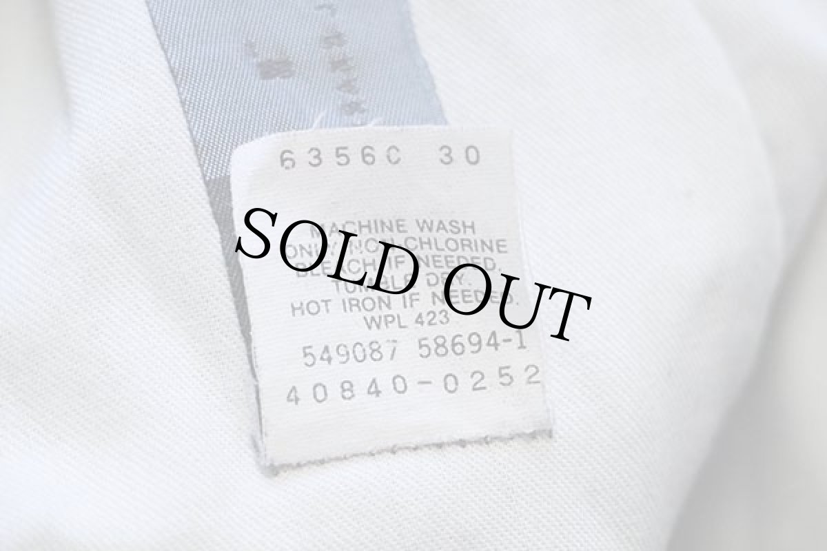 画像8: 80s USA製 Levi'sリーバイス 840 先染め グレー デニムパンツ w38 L30 (8)