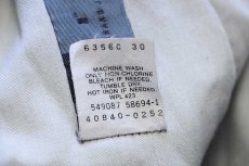 画像8: 80s USA製 Levi'sリーバイス 840 先染め グレー デニムパンツ w38 L30 (8)