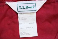 画像4: 90s USA製 L.L.Bean チロリアンテープ マルチカラー ナイロン アノラックパーカー L (4)