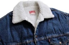 画像3: 80s USA製 Levi'sリーバイス 70609 ボアライナー デニムジャケット 4ポケット L (3)