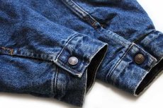 画像6: 80s USA製 Levi'sリーバイス 70609 ボアライナー デニムジャケット 4ポケット L (6)