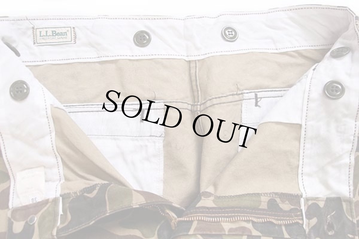 画像8: 80s USA製 L.L.Bean ダックハンターカモ ダック地 ハンティングパンツ 38 (8)