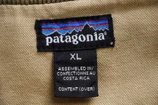 画像4: 90s patagoniaパタゴニア ヌエボレンジ コート ブルズアイ柄 フリースライナー キャンバス カバーオール カーキ XL (4)