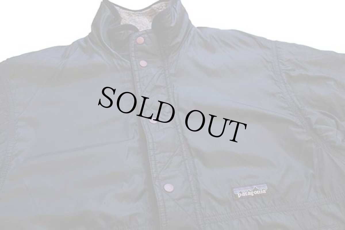 画像8: 90s USA製 patagoniaパタゴニア キモノ 総柄 グリセード リバーシブル ナイロン×フリースジャケット S (8)