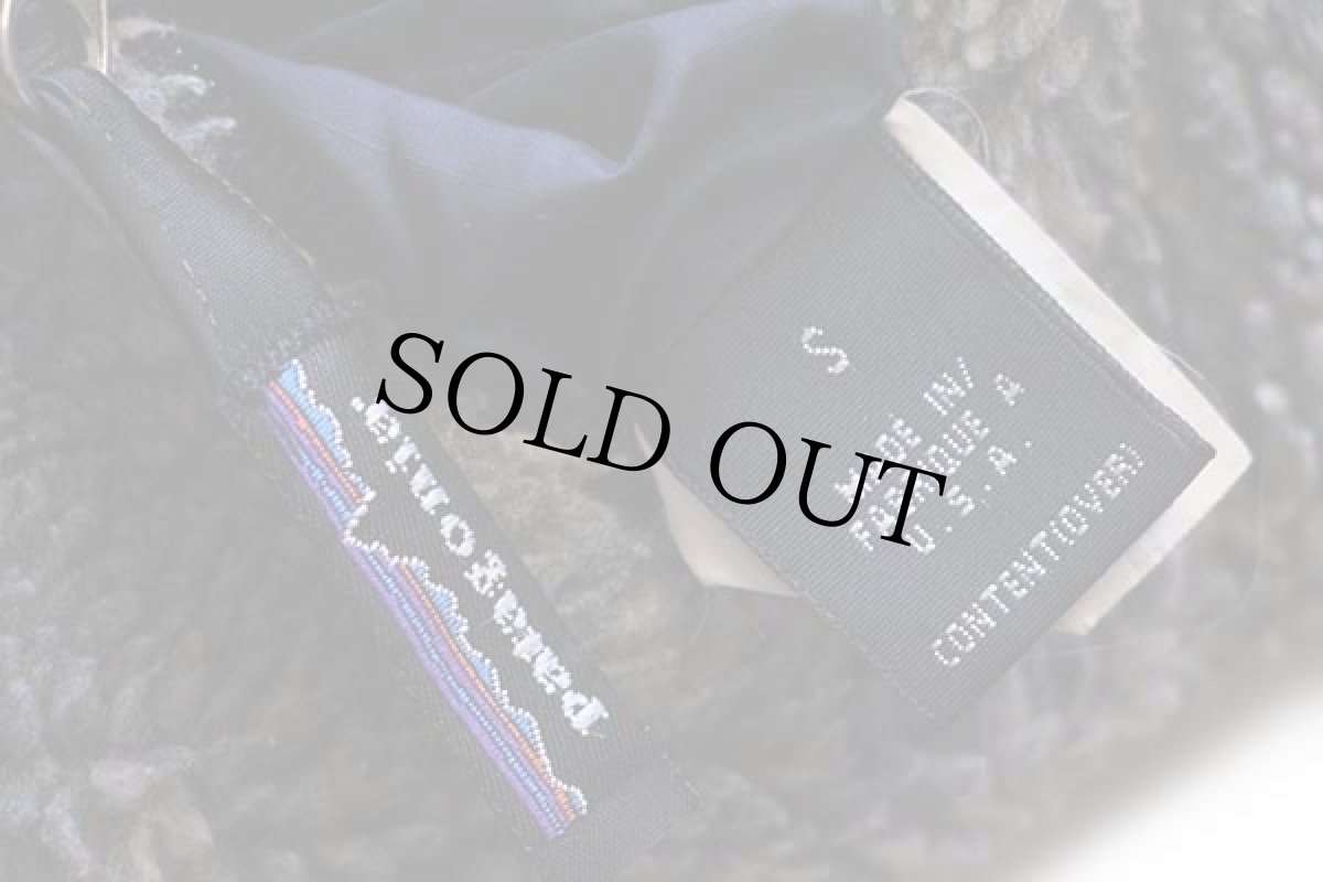 画像5: 90s USA製 patagoniaパタゴニア キモノ 総柄 グリセード リバーシブル ナイロン×フリースジャケット S (5)