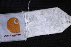 画像4: 80s USA製 carharttカーハート ダック地 アクティブジャケット パーカー 赤 2XL (4)