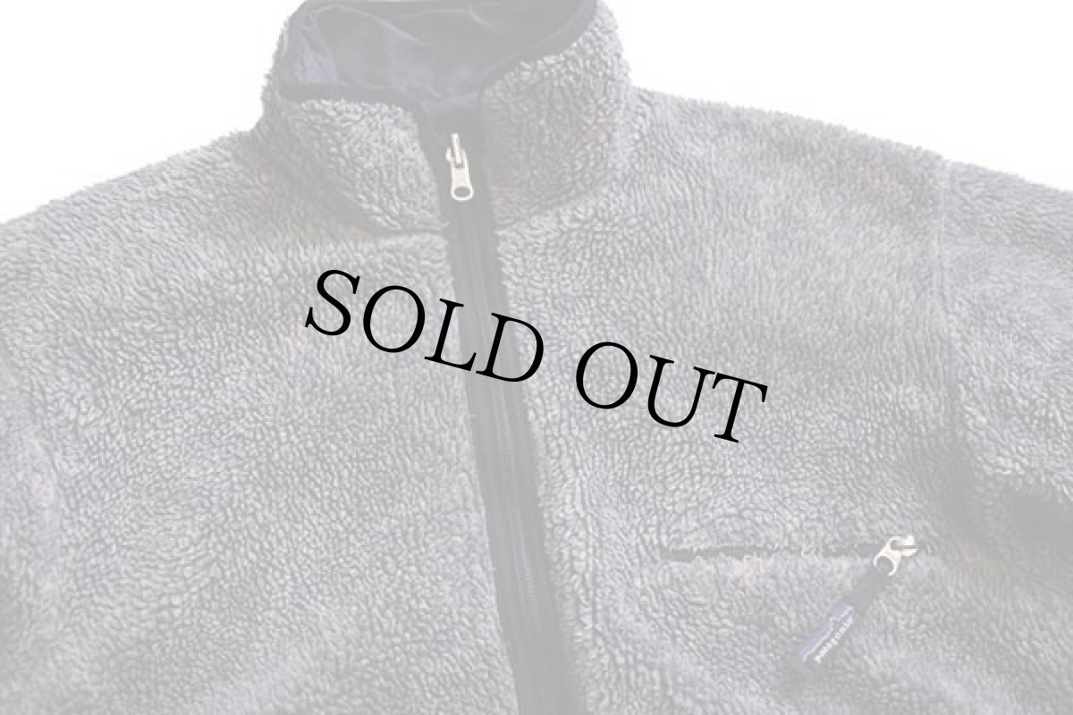 画像3: 90s USA製 patagoniaパタゴニア キモノ 総柄 グリセード リバーシブル ナイロン×フリースジャケット S (3)