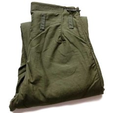 画像1: デッドストック★70s 米軍 U.S.NAVY A-2 デッキパンツ オリーブグリーン S (1)