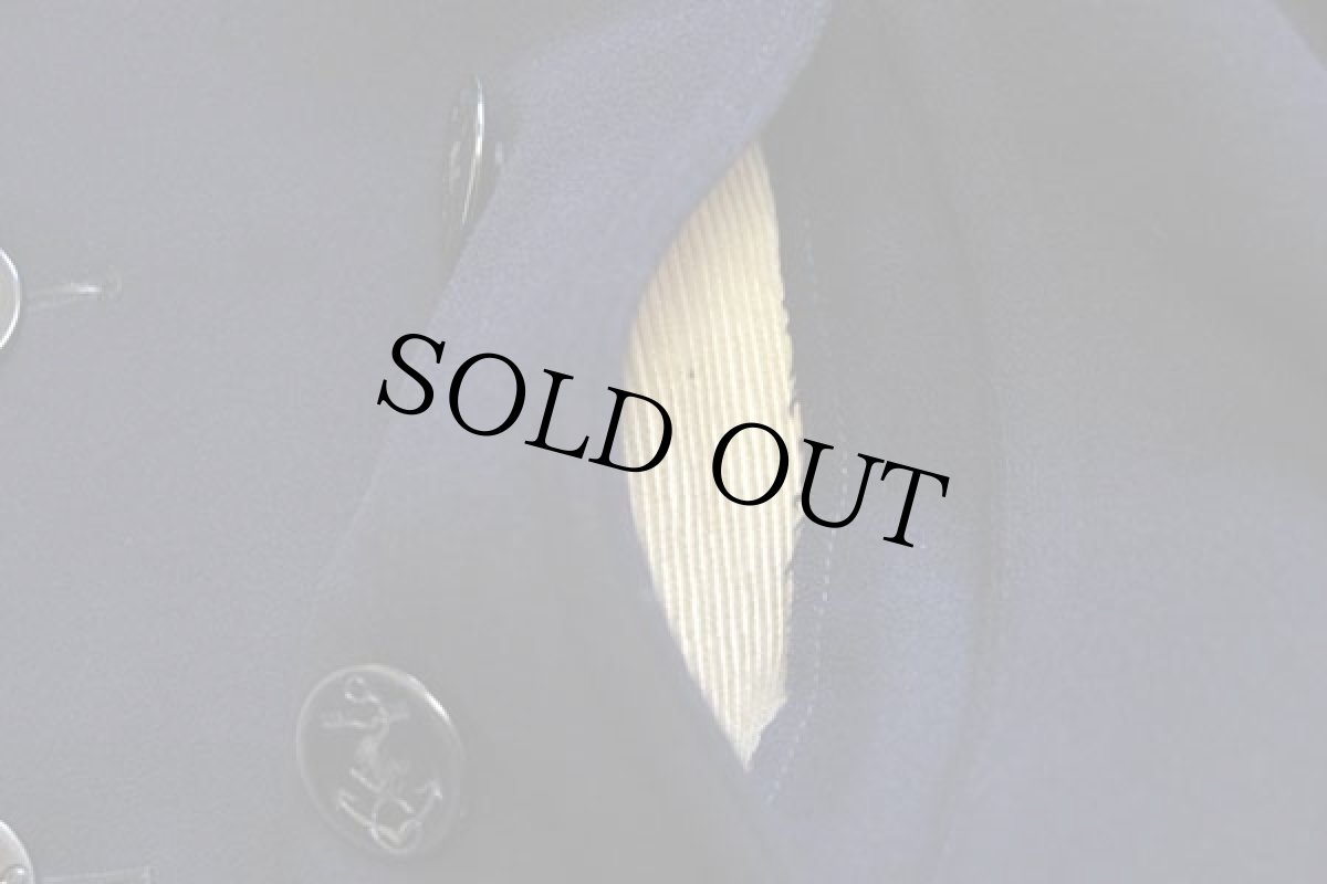 画像6: 40s 米軍 U.S.NAVY NAVAL 10ボタン メルトン ウール ピーコート 濃紺 (6)