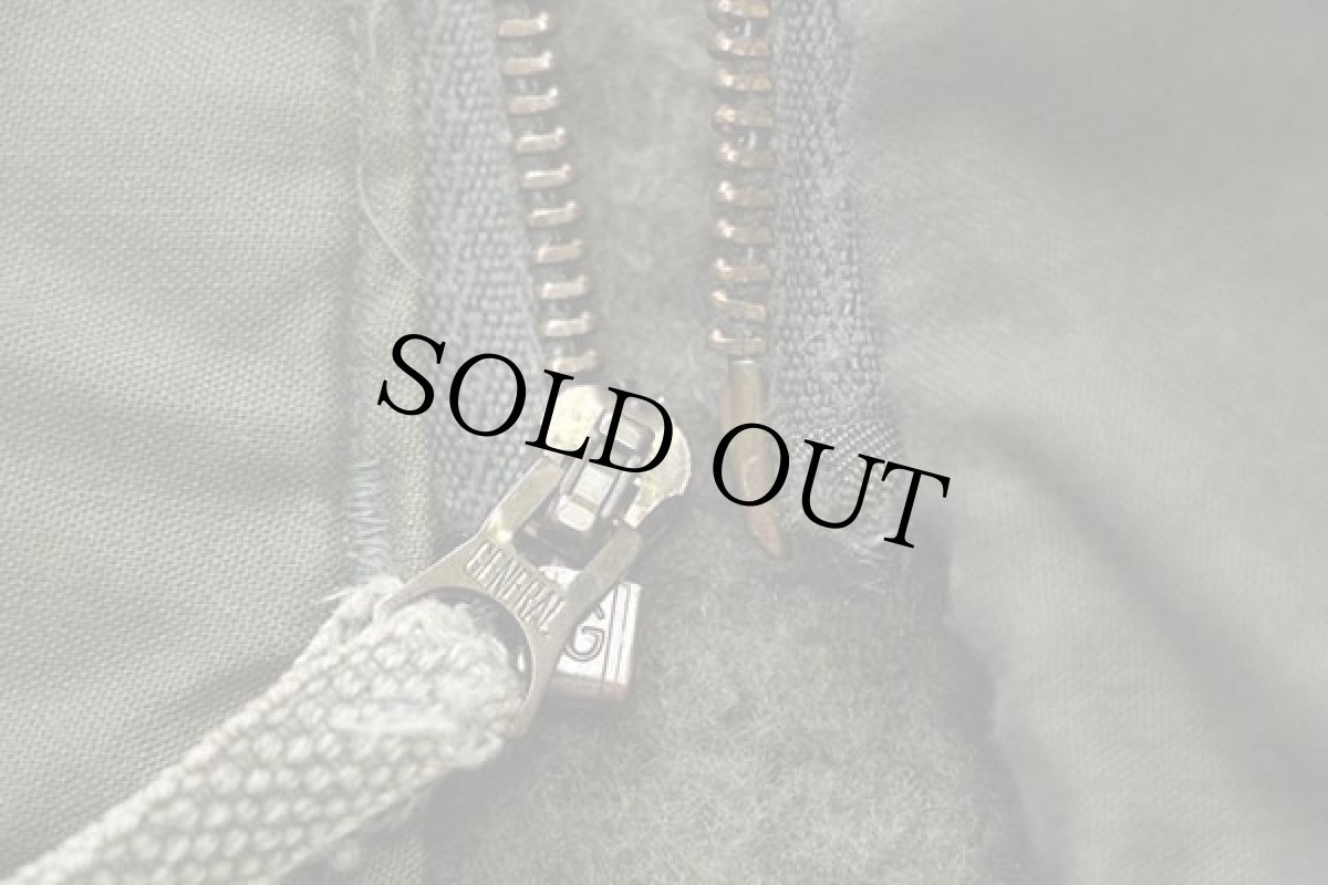 画像7: 70s 米軍 U.S.NAVY A-2 ステンシル デッキジャケット オリーブグリーン S (7)