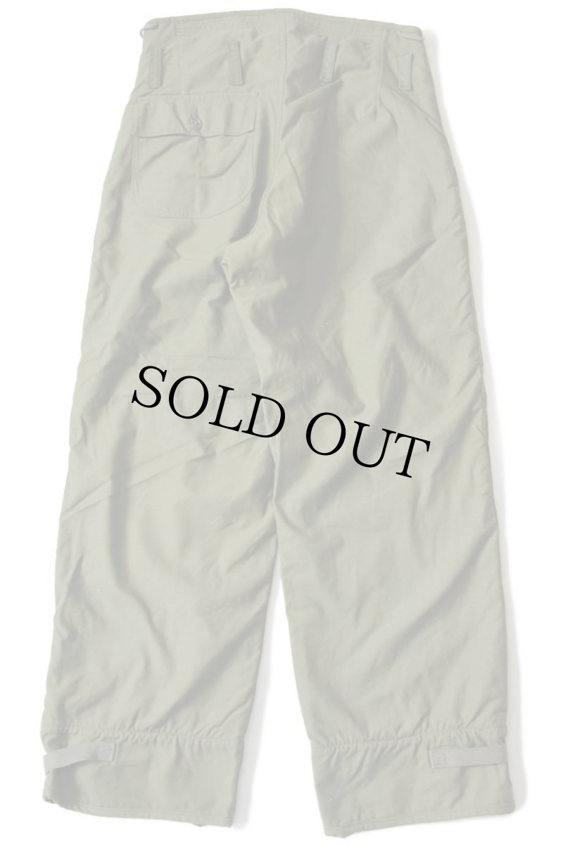 画像3: デッドストック★70s 米軍 U.S.NAVY A-2 デッキパンツ オリーブグリーン S (3)