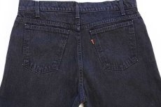 画像5: 90s USA製 Levi'sリーバイス 550 ブラック デニムパンツ w36 L30★66 (5)