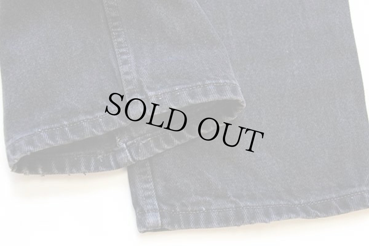 画像8: 90s カナダ製 Levi'sリーバイス 550 ブラック デニムパンツ w36 L32★70 (8)