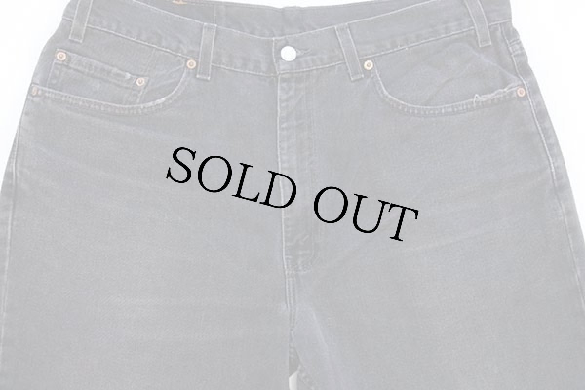 画像4: 00s USA製 Levi'sリーバイス 550 ブラック デニムパンツ w38 L30★69 (4)