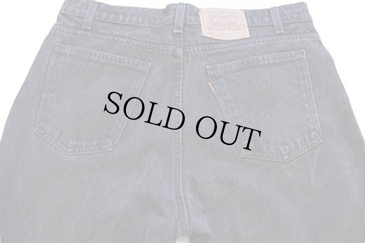 画像5: 90s USA製 Levi'sリーバイス 550 ブラック デニムパンツ w36 L32★62 (5)
