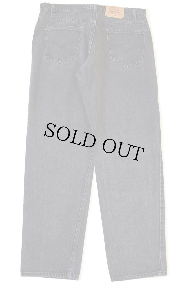 画像3: 90s USA製 Levi'sリーバイス 550 ブラック デニムパンツ w38 L32★71 (3)