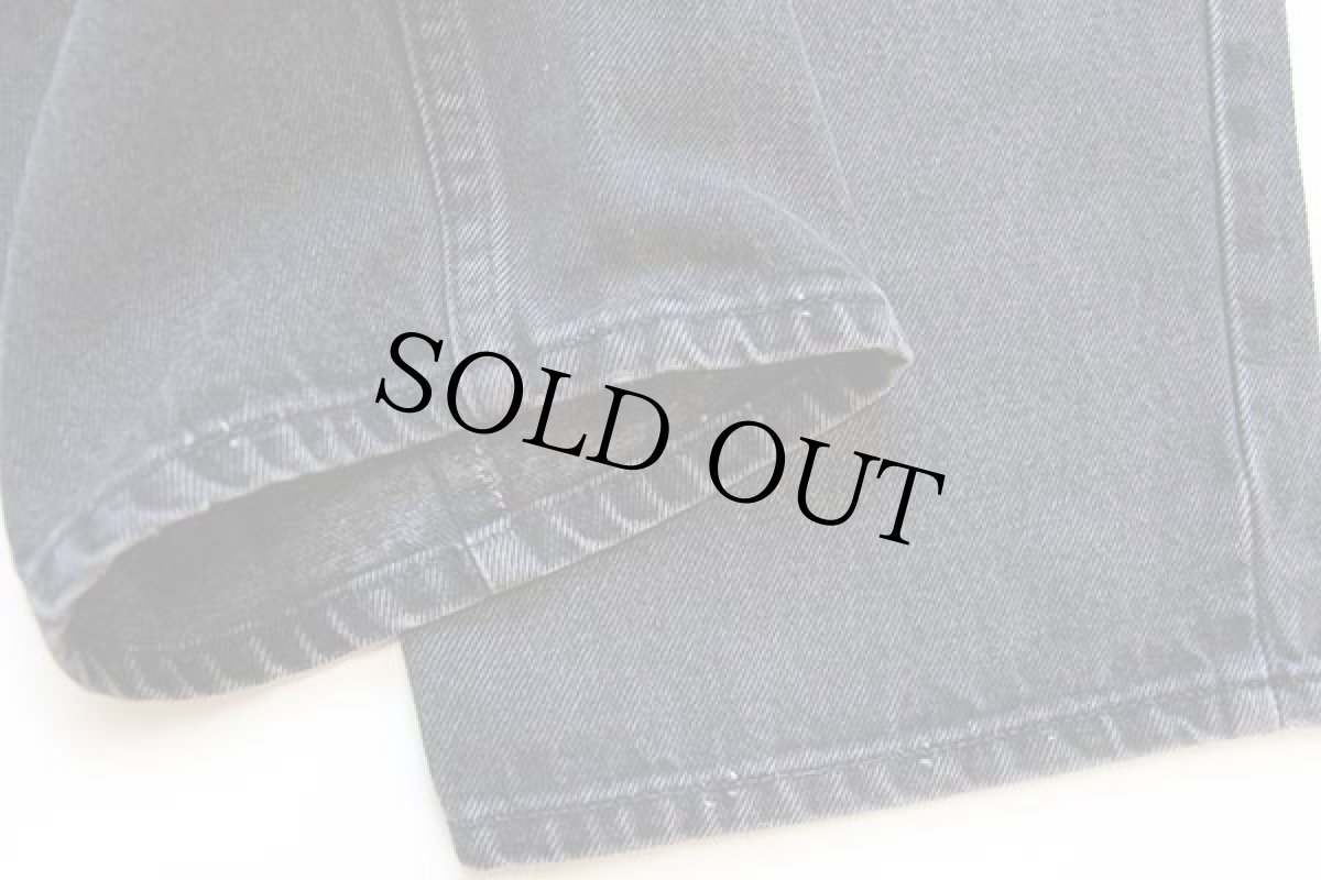 画像8: 90s USA製 Levi'sリーバイス 550 ブラック デニムパンツ w38 L32★71 (8)