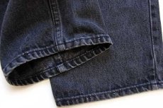 画像8: 90s USA製 Levi'sリーバイス 550 ブラック デニムパンツ w38 L32★71 (8)