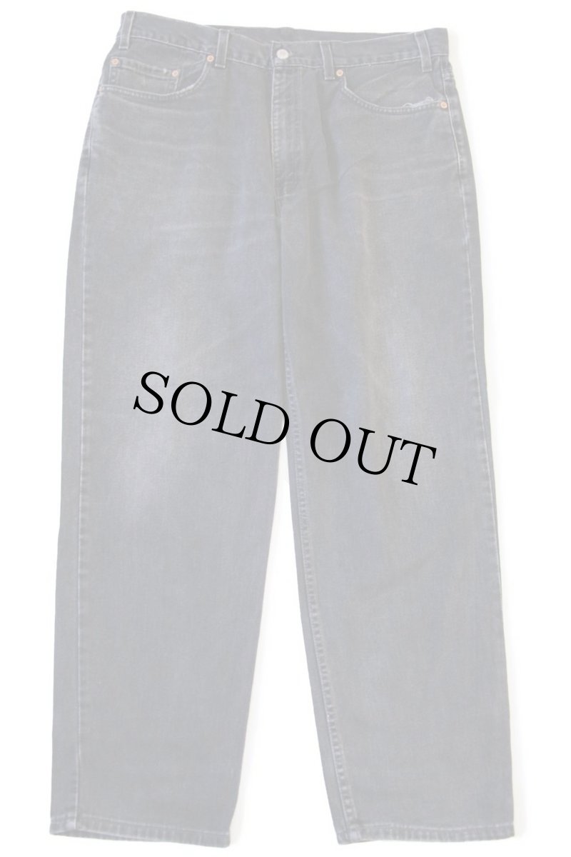 画像2: 00s USA製 Levi'sリーバイス 550 ブラック デニムパンツ w38 L30★69 (2)