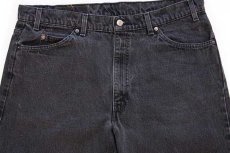 画像4: 90s USA製 Levi'sリーバイス 550 ブラック デニムパンツ w38 L32★71 (4)