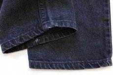 画像8: 90s USA製 Levi'sリーバイス 550 ブラック デニムパンツ w36 L30★66 (8)