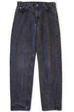 画像2: 90s メキシコ製 Levi'sリーバイス 550 ブラック デニムパンツ w36 L32★67 (2)