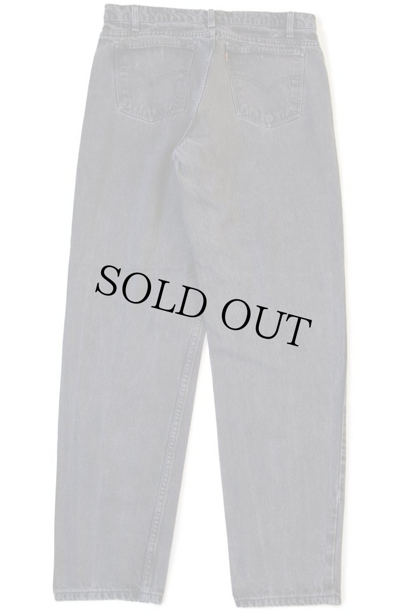 画像3: 90s メキシコ製 Levi'sリーバイス 550 ブラック デニムパンツ w36 L32★67 (3)