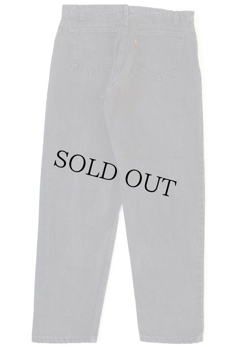 画像3: 90s USA製 Levi'sリーバイス 550 ブラック デニムパンツ w36 L30★66 (3)