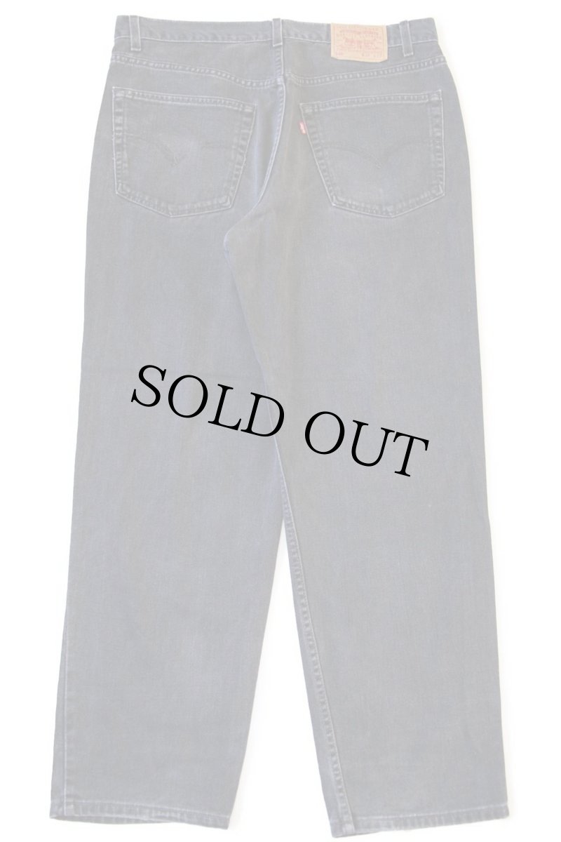 画像3: 00s USA製 Levi'sリーバイス 550 ブラック デニムパンツ w38 L30★69 (3)