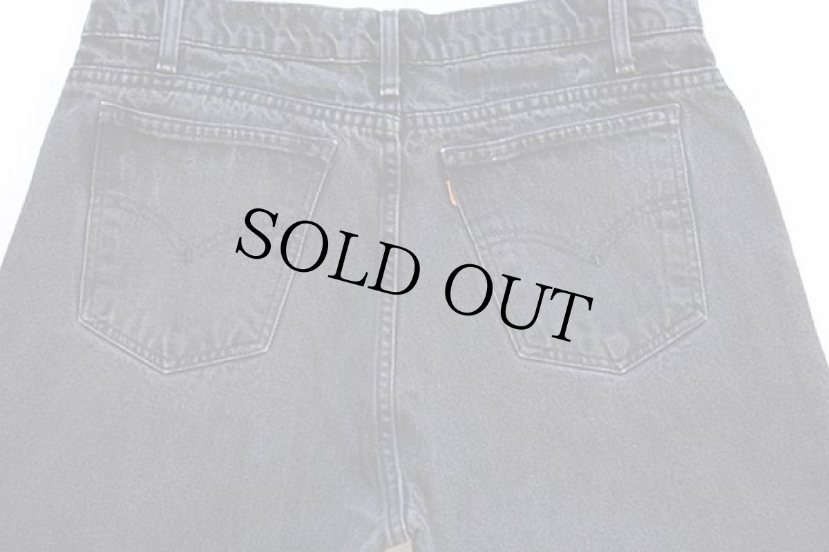 画像5: 90s メキシコ製 Levi'sリーバイス 550 ブラック デニムパンツ w36 L32★67 (5)