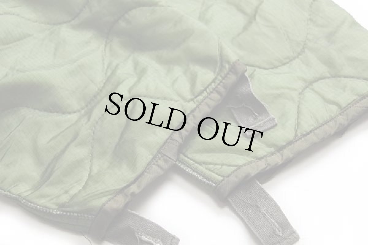 画像5: 80s 米軍 U.S.ARMY ナイトデザートカモ パーカー ツートン ナイロン キルティングライナー オリーブ S★モッズコート (5)