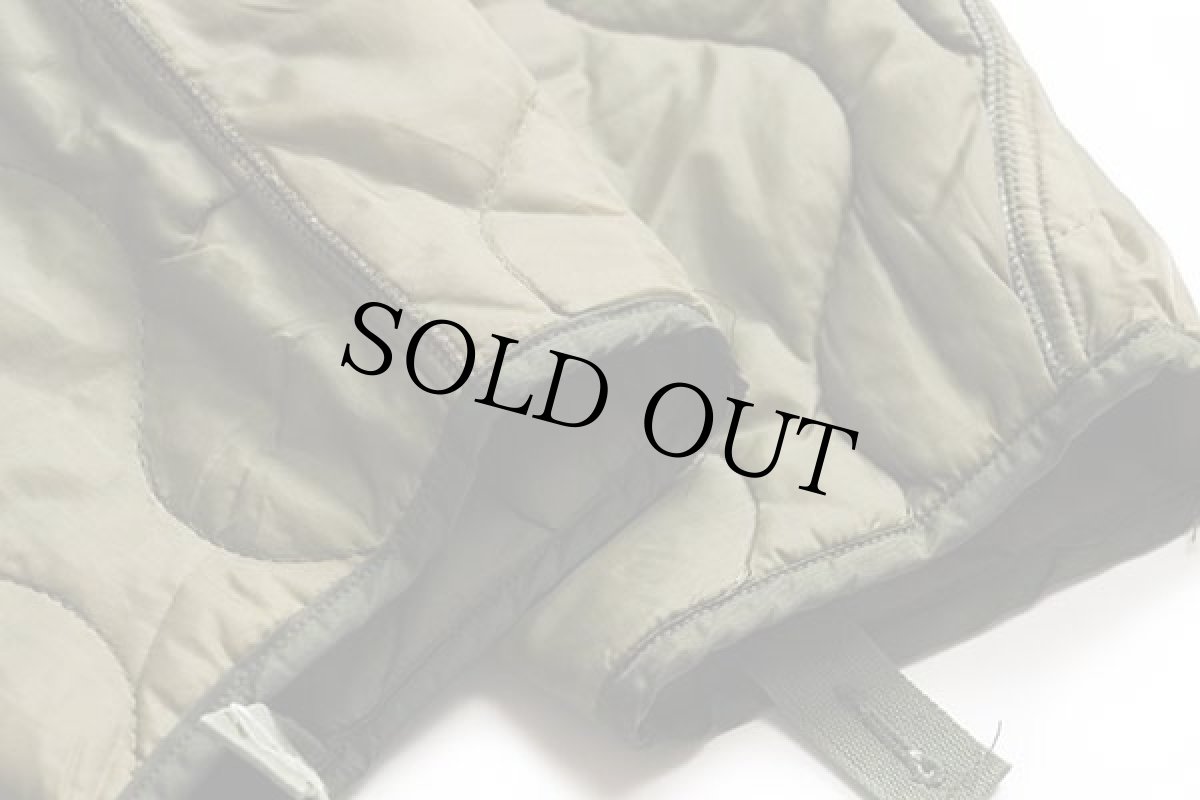 画像7: 70s 米軍 U.S.ARMY M-65 パーカー ツートン ナイロン キルティングライナー オリーブ L★モッズコート (7)