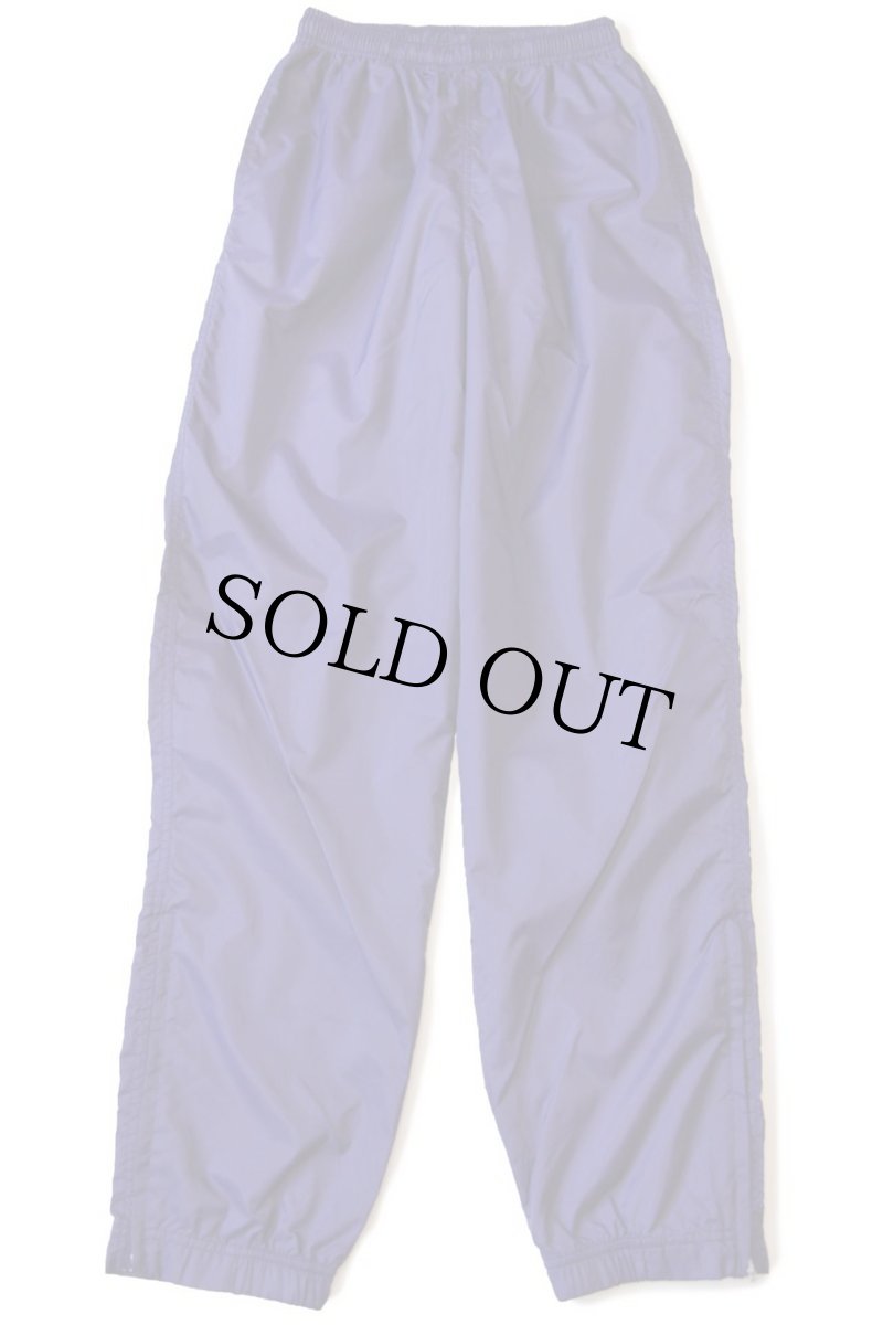 画像2: 90s NIKEナイキ ワンポイント ナイロンパンツ 紫 M (2)