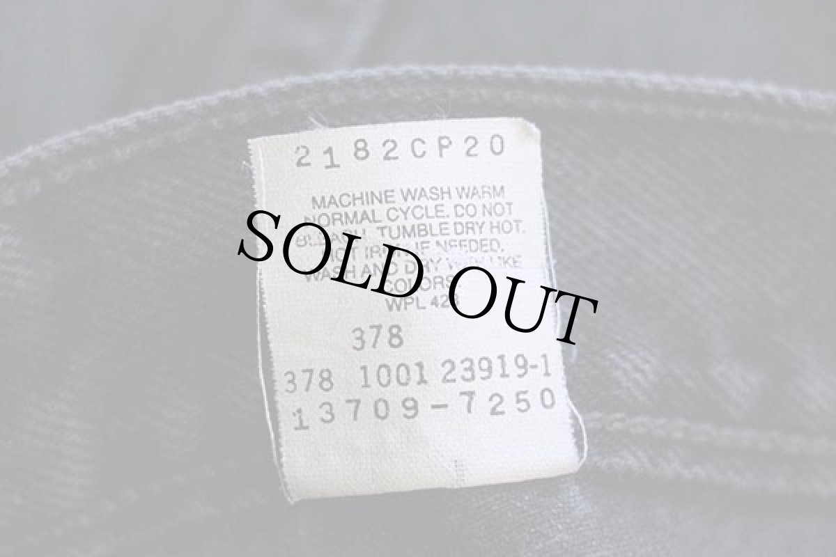 画像7: 00s メキシコ製 Levi'sリーバイス 709 ブラック デニムパンツ 6 (7)