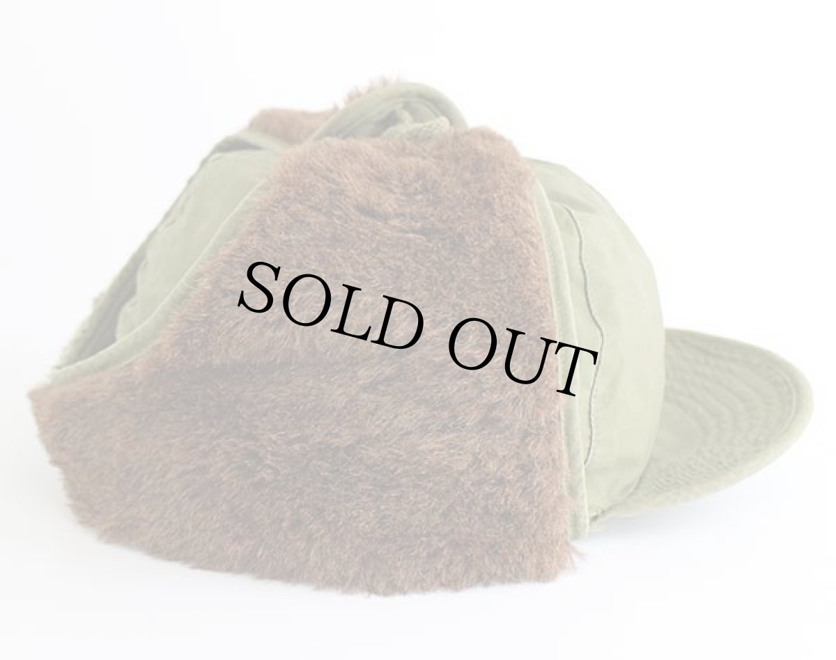 画像4: 50s 米軍 U.S.ARMY M-51 アルパカ パイルキャップ オリーブグリーン 6 3/4★M-Q1 (4)