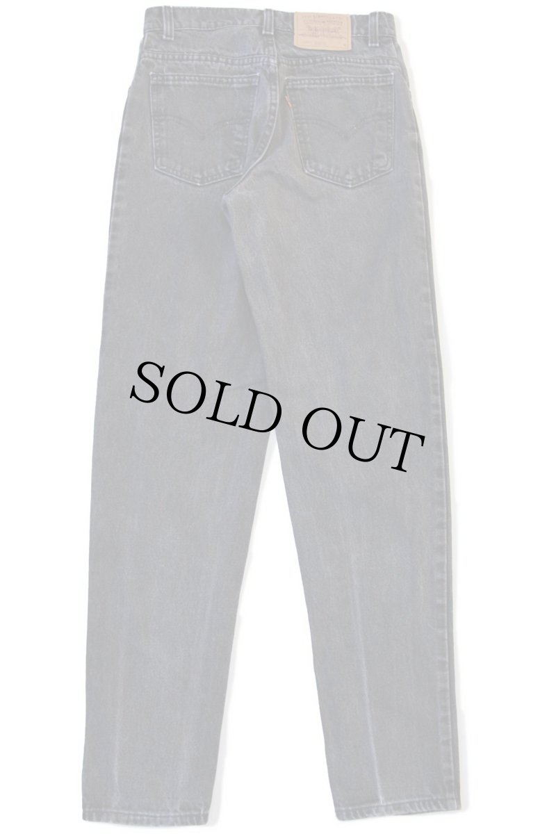 画像3: 90s USA製 Levi'sリーバイス 10950 ブラック デニムパンツ 7 MED (3)