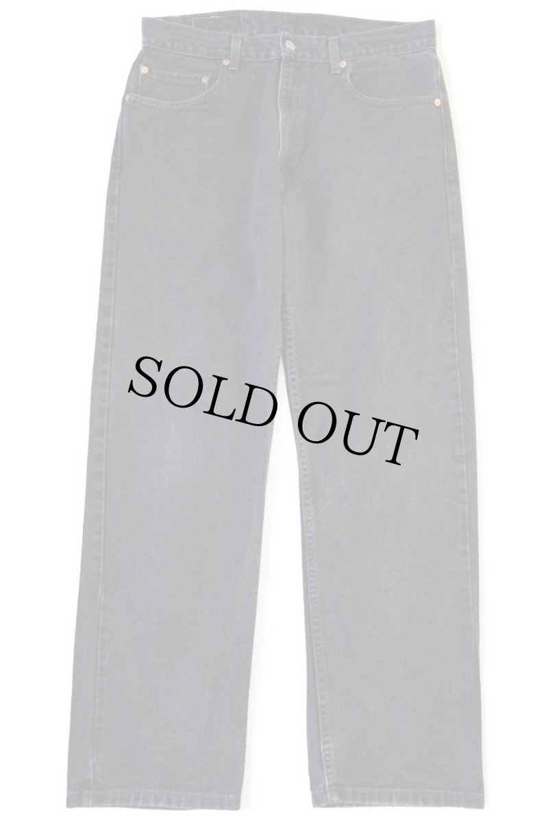 画像2: 00s Levi'sリーバイス 505 ブラック デニムパンツ w34 L30★30 (2)