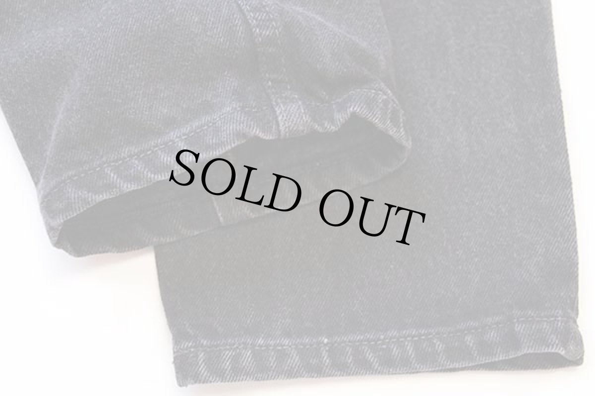 画像8: 90s USA製 Levi'sリーバイス 512 ブラック デニムパンツ 16 REG. L★05 (8)