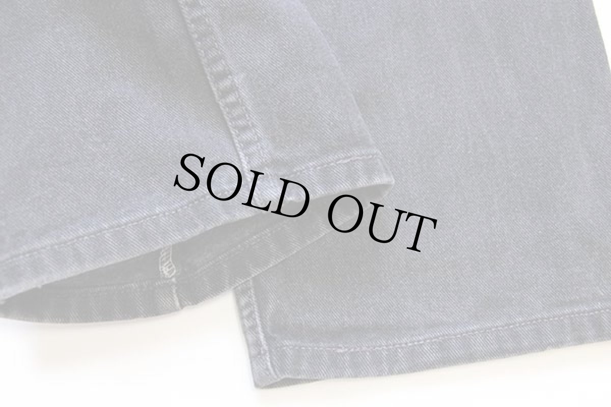 画像8: 00s Levi'sリーバイス 505 ブラック デニムパンツ w34 L30★30 (8)