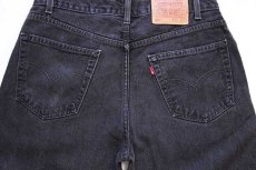 画像5: 00s Levi'sリーバイス 505 ブラック デニムパンツ w34 L30★30 (5)