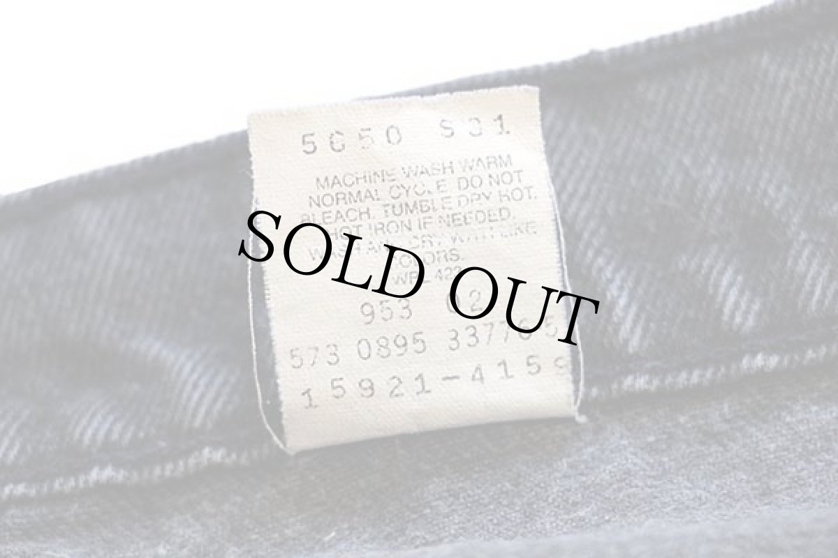 画像7: 90s USA製 Levi'sリーバイス 921 ブラック デニムパンツ 10 SHORT (7)