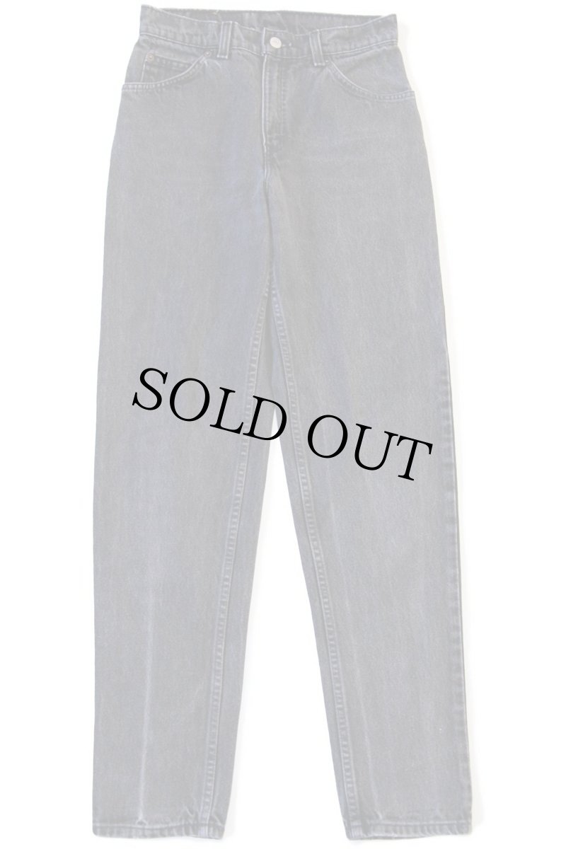 画像2: 90s USA製 Levi'sリーバイス 10950 ブラック デニムパンツ 7 MED (2)